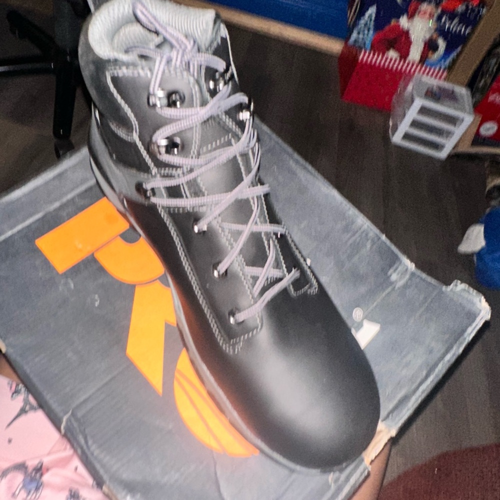 Timberland PRO Men's Black Work Boots - Picture 5 of 14